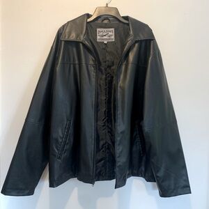 Steve & Barry’s Black Faux Leather Jacket